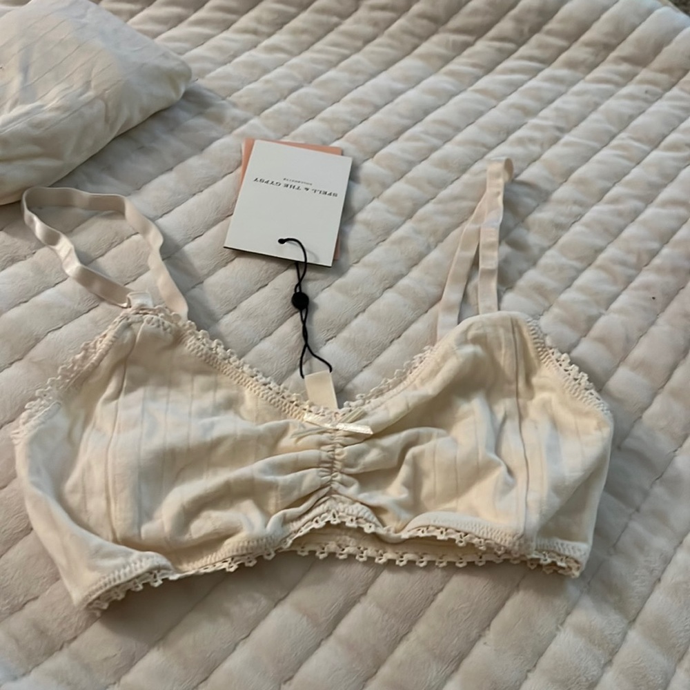 Lana Organic Cotton Bralette - price for one only